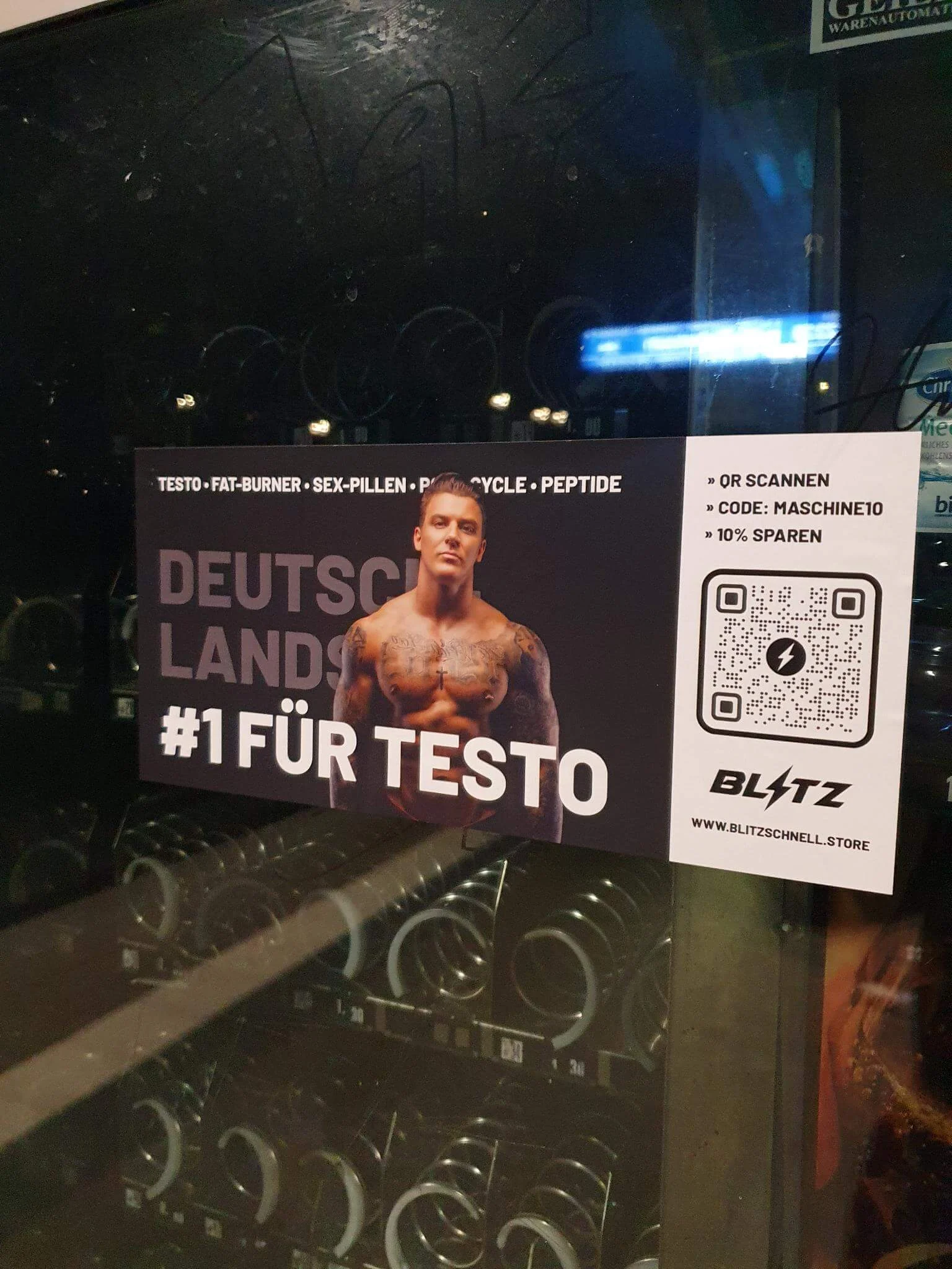 Blitzschnell Affiliate Sticker